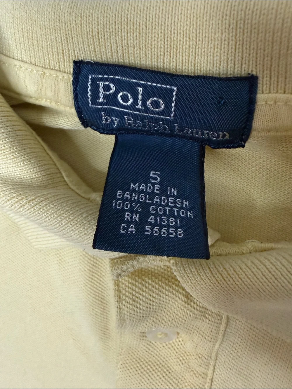 Ralph Lauren shirt pale